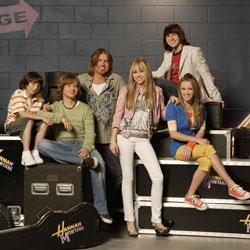 MILEY ET SES AMIS DE LA SERIE HANNAH MONTANA
