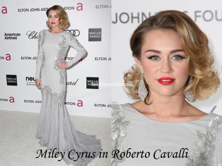 MILEY AUX OSCARS 2012